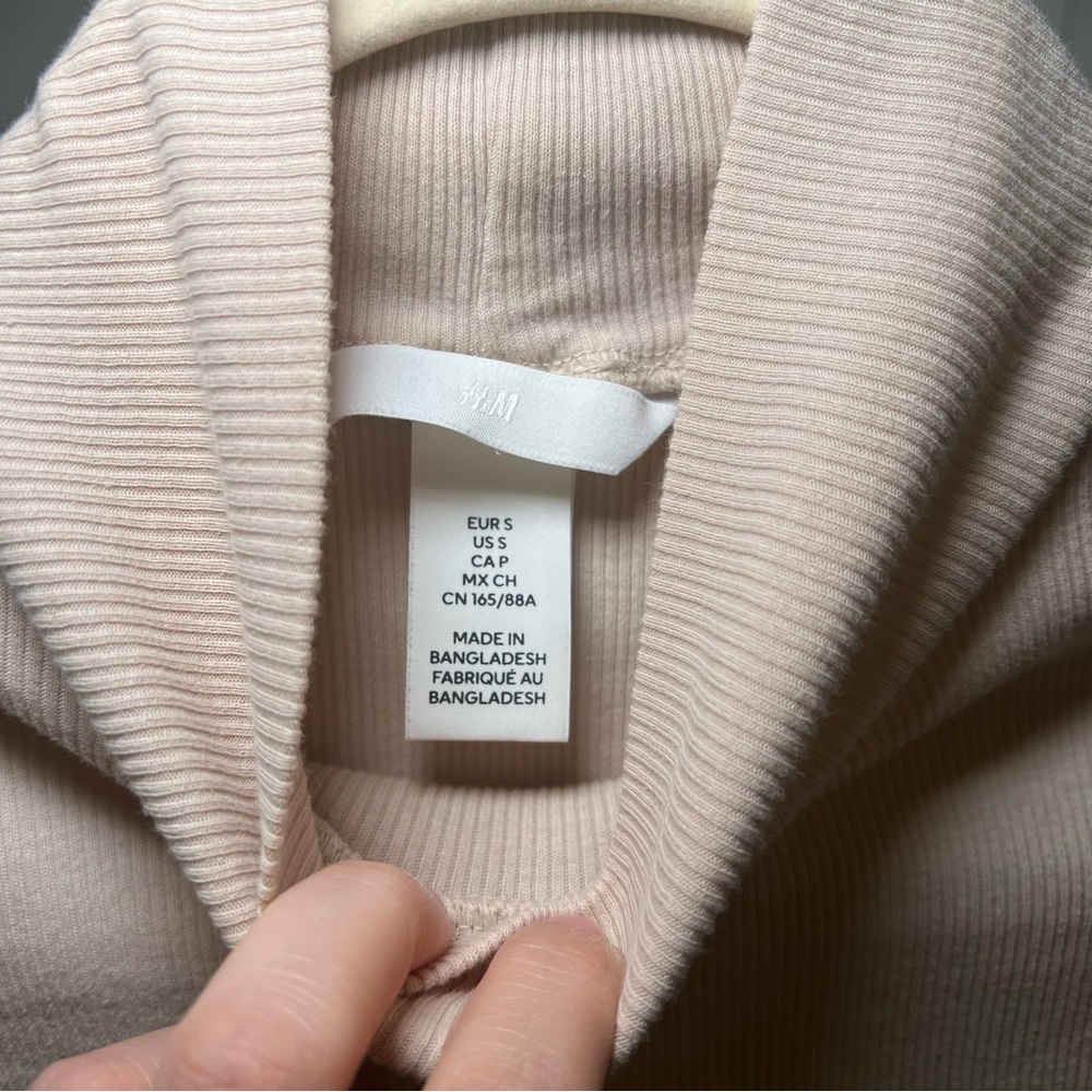 H&M Beige Top Size S - Picture 3 of 4